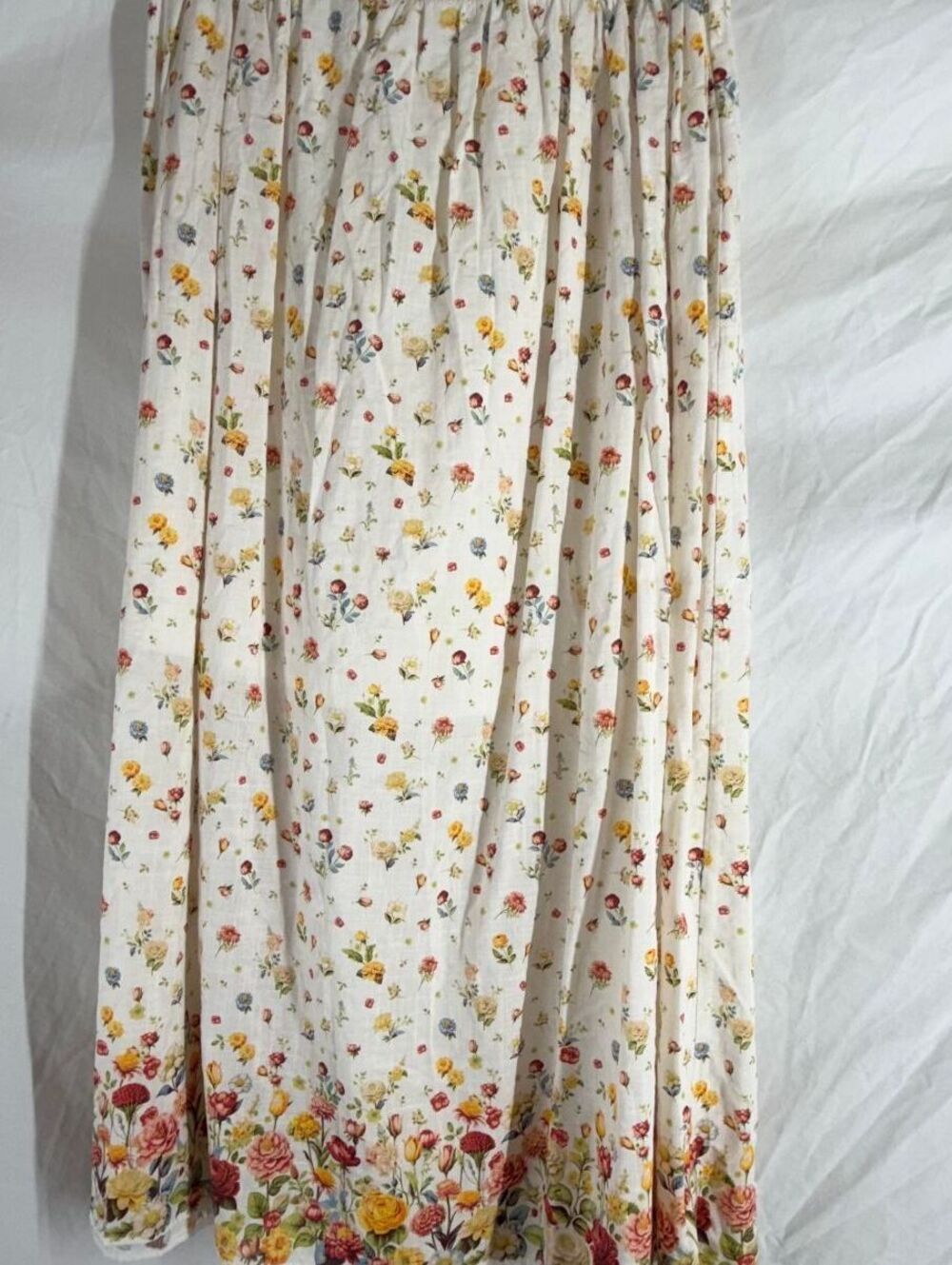 Max Studio $128 NWT Women's Floral Print Maxi Skirt Size M Cottagecore Boho